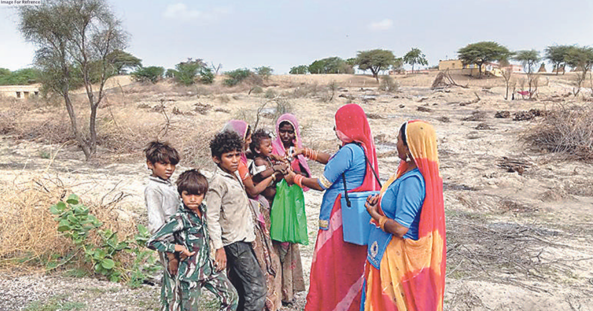 2.18L children given Polio drops in Barmer alone